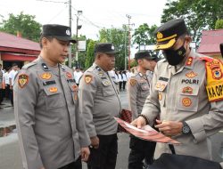 Jelang Pindah Tugas Sebagai Kapolres Bone, AKBP Ardyansyah Beri Reward Kepada Personel