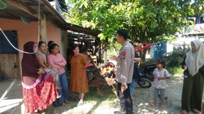 Melalui Sambang, Aipda Lukman Mengawasi dan Mengarahkan Masyarakat untuk Mendukung Harkamtibmas