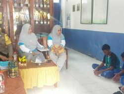 Sering Melanggar dan Bolos, Siswa SMP di Bone Dibina Pak Bhabin