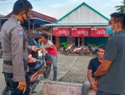 Sambangi Remaja yang Sedang Nongkrong, Bhabinkamtibmas Brigpol Andi Parakkasi Sampaikan Ini