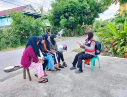 Lakukan Sambang, Aipda Suhati Berikan Motifasi kepada Generasi Bangsa di Desa