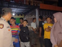 Pastikan Kamtibmas Aman dan kondusif, Polsek Tanete Riattang Adakan Patroli Malam