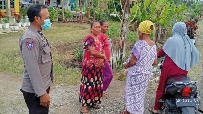 Pastikan Kondusif, Bhabinkamtibmas Polsek Kahu Laksanakan Patroli Dialogis di Desa Binaan