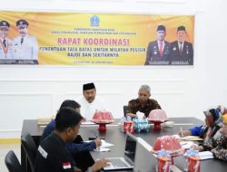 Wakil Bupati Bone Pimpin Rapat Tata Batas Wilayah pesisir