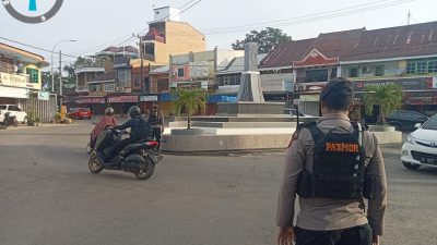 Kegiatan Pengaturan Unit Turjawali, Kasat Samapata: Meminimalisir Kepadatan Arus Lalu Lintas