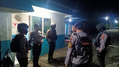 Memastikan Situasi Kamtibmas Pasca Malam Tahun Baru, Unit Turjawali Laksanakan Patroli Biru