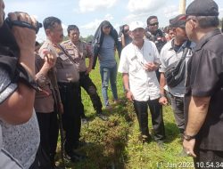 Samapta Polres Bone Disiagakan Pada Kegiatan Eksekusi Lahan Oleh Pengadilan Negeri Watampone