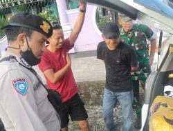 Operasi Gabungan Polsek Tellu Siattinge & TNI, Dalam Rangka Tekan Angka Kriminalitas