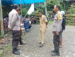 Wujud Kepedulian Personel Polsek Ponre, Ini yang Dilakukan