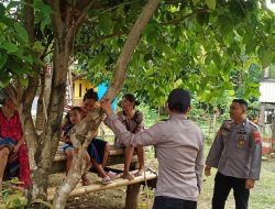 Unit Binmas Polsek Tellu Siattinge Patroli Ingatkan Warga Tentang Cuaca Ekstrim
