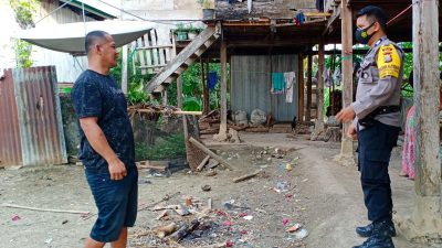 Deteksi Dini Gangguan Kamtibmas, Bhabinkamtibmas Polsek Amali Rutin Patroli Dialogis di Desa Binaan