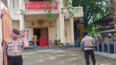 Junjung Tinggi Toleransi Antara Umat Beragama, Polisi Beri Pengamanan Perayaan Tahun Baru Imlek 2574/2023 M