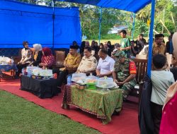Polwan Polsek Awangpone Turut Serta Dalam Pembukaan Gerak Peduli Awangpone Tahun 2023