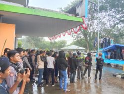 Personel Samapta Polres Bone Disiagakan pada Kegiatan Unras OKP Laskar Arung Palakka