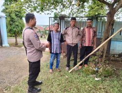 Sambangi Warga, Bhabinkamtibmas Polsek Sibulue Sampaikan Pesan Kamtibmas