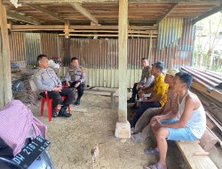 Jumat Curhat, Polsek Awangpone Polres Bone Didesa Jaling Antisipasi Curwan