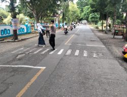 Bentuk Pelayanan Ptima, Personel Barebbo Lakukan Pengaturan Pagi