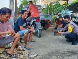Turun ke Desa, Bhabinkamtibmas Polsek Amali Ajak Warga Jaga Kamtibmas Kondusif