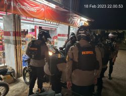 Ciptakan Situasi Kondusif, Kanit Turjawali Sat Samapta Pimpin Anggotanya Laksanakan Patroli
