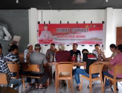 Hari pers Kapolres Bone Jum’at Curhat Dengan Insan Pers
