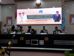 Lantik 11 Pejabat Tinggi Pratama Ini Pesan Bupati Bone