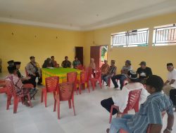 Lakukan Pertemuan, Bhabinkamtibmas Desa Barakkae Lakukan Problem Solving