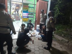 Rutin Adakan Patroli Malam, Kapolsek : Pastikan Situasi Kamtibmas di Wilayahnya Tetap Terjaga