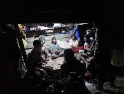 Gelar Patroli Dialogis, Personel Polsek Mare Himbau Warga Jaga Kamtibmas