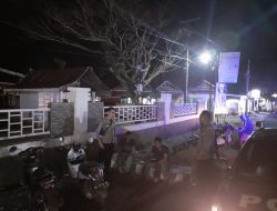 Gelar Patroli Malam, Personel Polsek Mare Himbau Jaga Kamtibmas