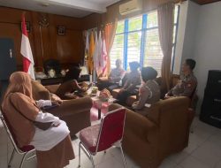 Kunjungi Sekolah Di Bone ini Yang Dilakukan Supervisi Subdit Kamsel Ditlantas Polda Sulsel Bersama Satlantas polres Bone