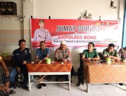 Jelang Ramadhan Polres Bone Gelar Jum’at Curhat