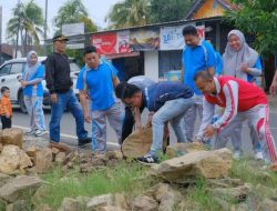 Bersih Bersih Lingkungan Jajaran Lapas Watampone Sambut HBP -59