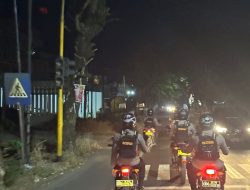 Pastikan Kemananan Masyarakat Dimalam Hari, Unit Turjawali Laksanakan Giat Rutin Patroli Biru