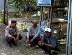 Lewat DDS, Bhabinkamtibmas Polsek Cina Polres Bone Ajak Warga Jaga Kamtibmas