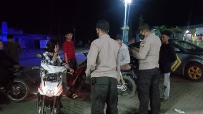 Personel Polsek Cina Rutin Laksanakan Patroli Malam, ini Tanggapan Kapolsek