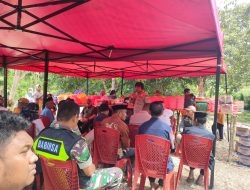 Pastikan Kegiatan Masyarakat Berjalan Aman dan Lancar, Kapolsek Ponre Lakukan Ini