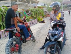Deteksi Dini Gangguan Kamtibmas, Bhabinkamtibmas Polsek Amali Rutin Patroli Dialogis di Desa Binaan