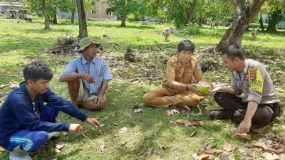 Bhabinkamtibmas Polsek Tanete Riattang Aktif Sambangi Warga Binaanya. Ini Tujuannya