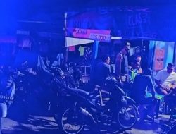 Antisipasi Gangguan Kamtibmas, Kanit Samapta Polsek Amali Pimpin Patroli Malam