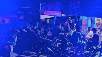 Antisipasi Gangguan Kamtibmas, Kanit Samapta Polsek Amali Pimpin Patroli Malam