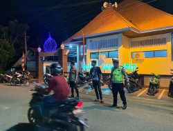 Jaga Keselamatan Umat Muslim Saat Tarawih, Satlantas Laksanakan Pengaturan & Pengamanan