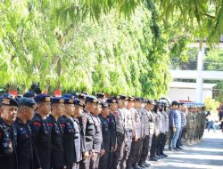 Kawal Aksi Unras polisi Hadir Untuk memberi Rasa Aman Untuk Masyarakat