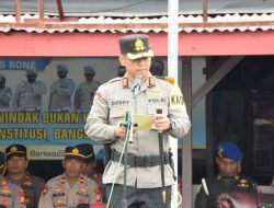 Kapolres Pimpin Gelar Pasukan OPS Ketupat Lipu 2023 Pastikan Pengamanan Jelang Idul Fitri
