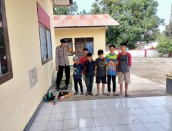 Polsek Patimpeng Gelar Razia Petasan Untuk Beri Rasa Aman