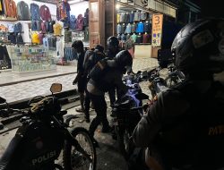 Mengurangi Rawannya Kejahatan Kamtibmas, Unit Turjawali Tingkatkan Patroli