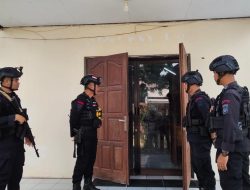 Patroli  Brimob Sasar  Gereja gereja di Bone ini Kata Danyon Ichsan