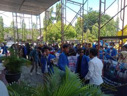 Geruduk kantor Bupati PMII Cabang Bone Tuntut  Direktur RSUD di beri Sanksi Tegas