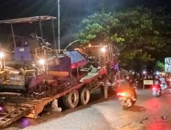 Dinas BMCKTR Jelang Idul Fitri Perbaiki Jalan Rusak di Sejumlah Titik