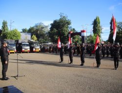 Pimpin Apel Kesiapsiagaan personel, ini Arahan Danyon Brimob Bone