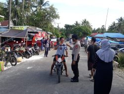 Kanit Samapta Polsek Amali Pamtur Lalin di Pasar Taretta, Berikut Tanggapan Warga